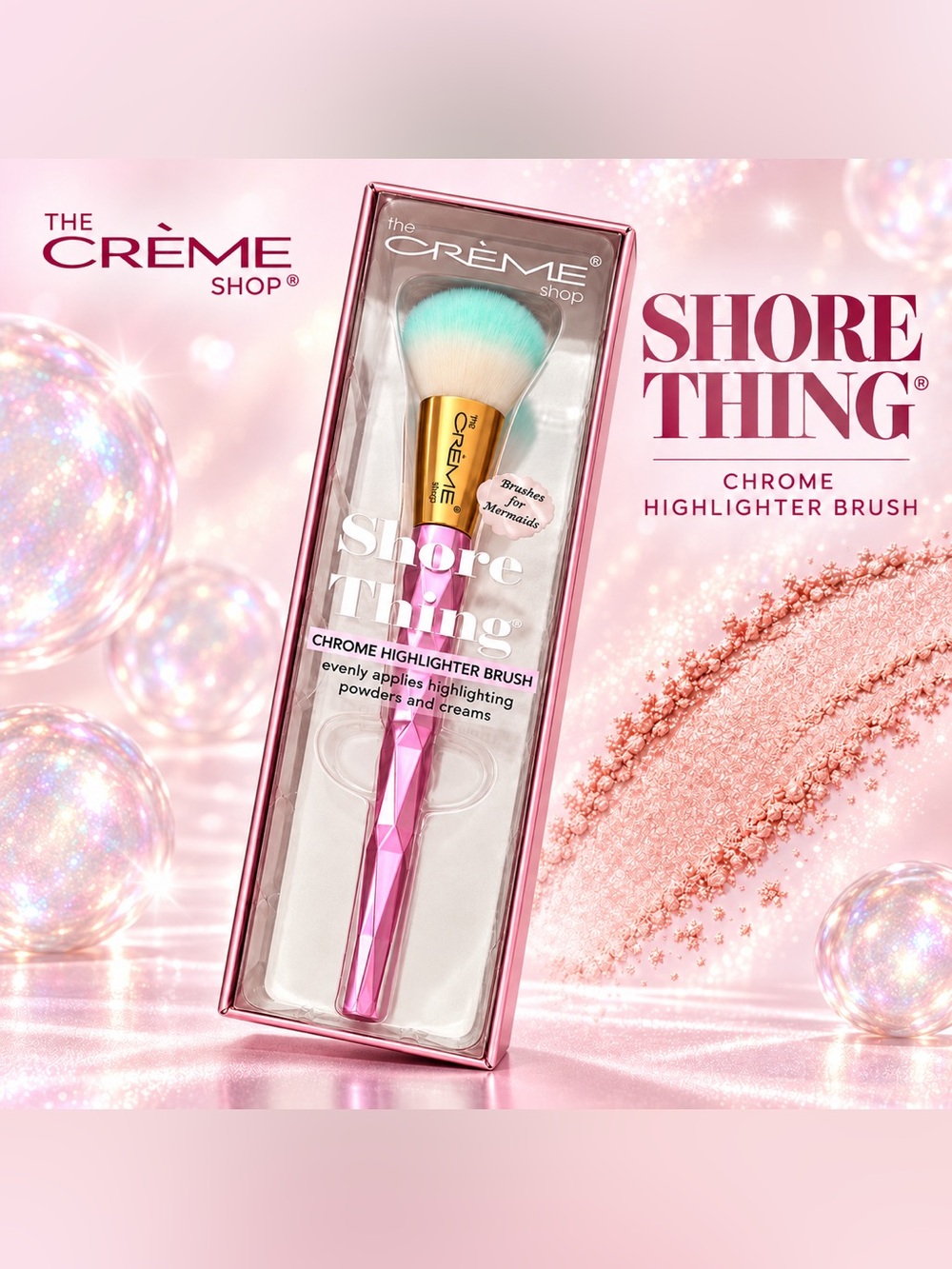 The Crème Shop Shore Thing Chrome Highlighter Brush